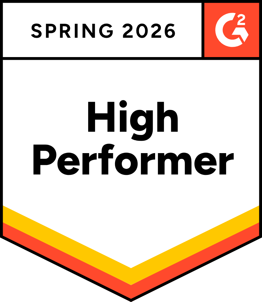 G2 High Performer — Spring 2026